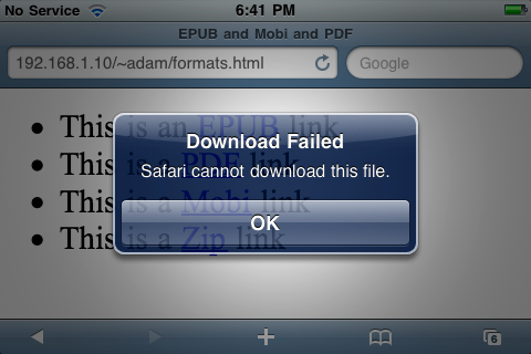 Ipad safari download file